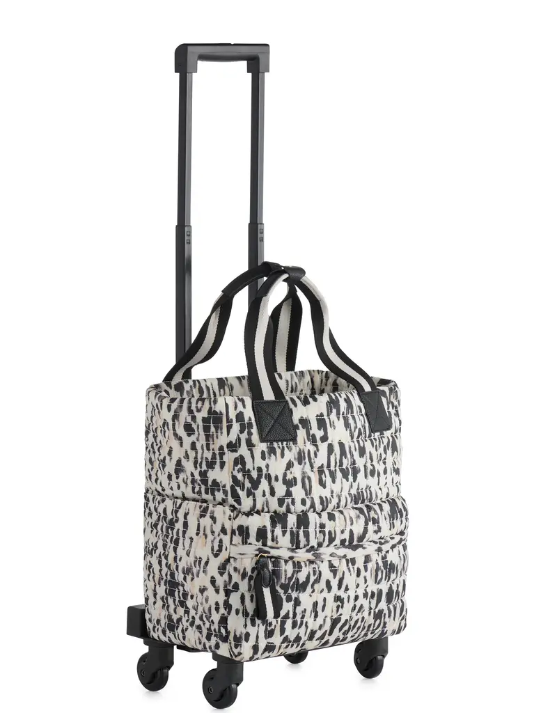 J.HOFFMAN'S Ezra 360 Roller Tote - Leopard