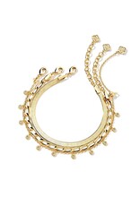 KENDRA SCOTT Kassie Set of 3 Chain Bracelets
