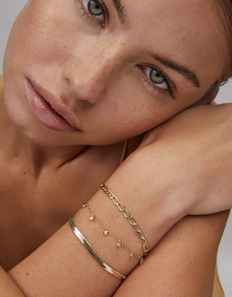 KENDRA SCOTT Kassie Set of 3 Chain Bracelets