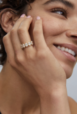 KENDRA SCOTT Cailin Crystal Band Ring in Gold