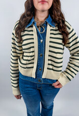 J.HOFFMAN'S Two Fold Sweater- Green