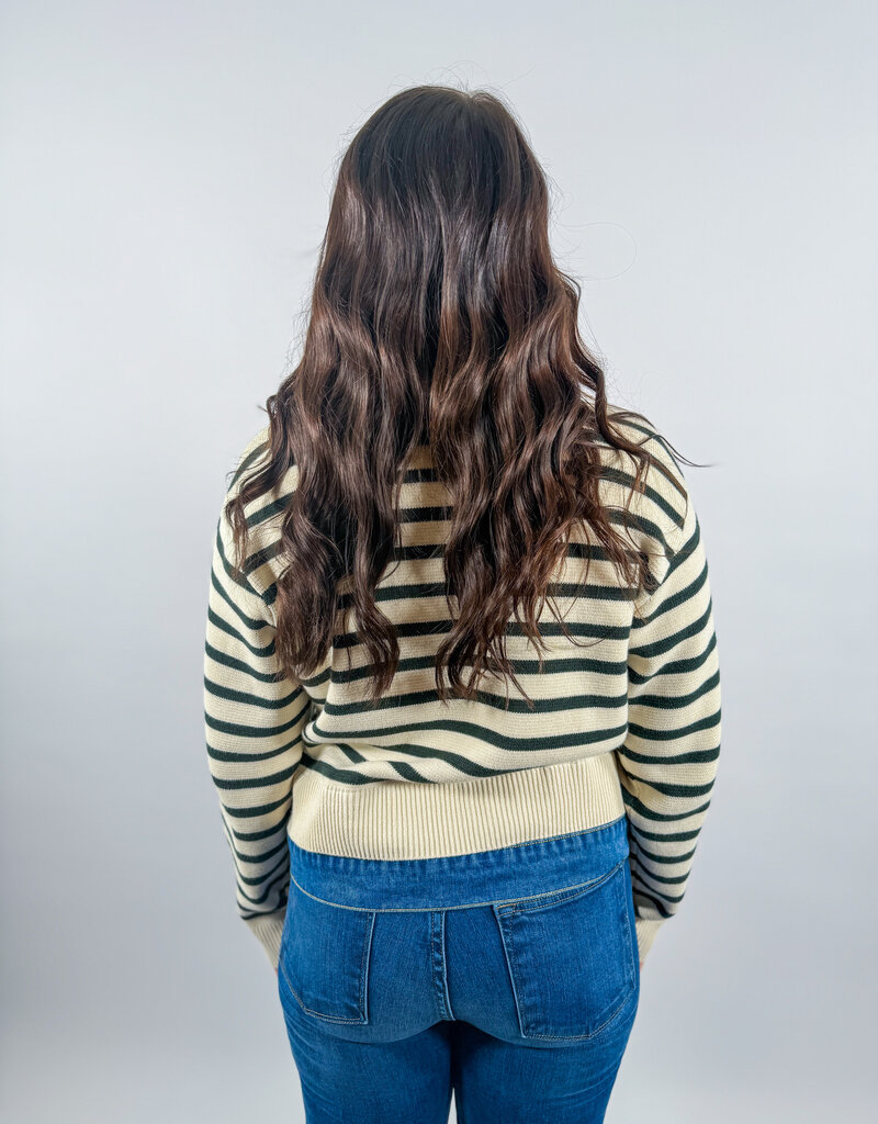 J.HOFFMAN'S Two Fold Sweater- Green