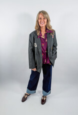 J.HOFFMAN'S Alora Blazer- Anthacite