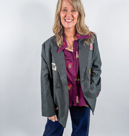 J.HOFFMAN'S Alora Blazer- Anthacite