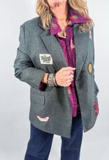 J.HOFFMAN'S Alora Blazer- Anthacite