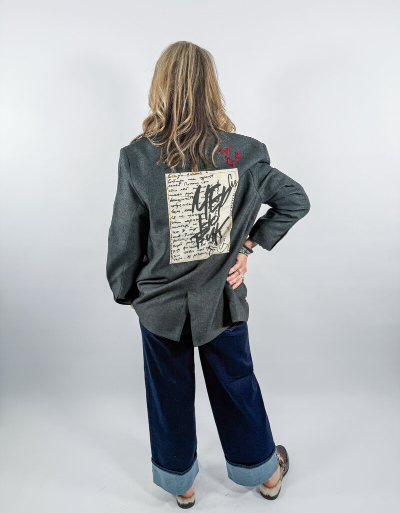 J.HOFFMAN'S Alora Blazer- Anthacite