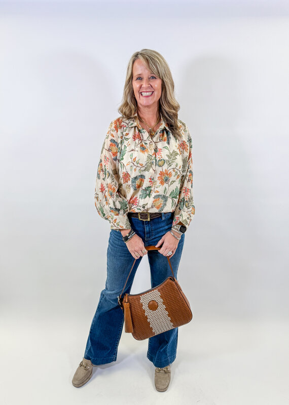 J.HOFFMAN'S Sera Top- Ecru