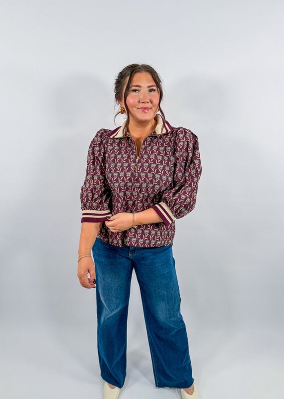 J.HOFFMAN'S Sola Top- Merlot