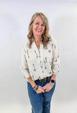 J.HOFFMAN'S Kairo Top- Cream