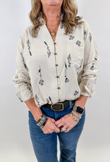 J.HOFFMAN'S Kairo Top- Cream