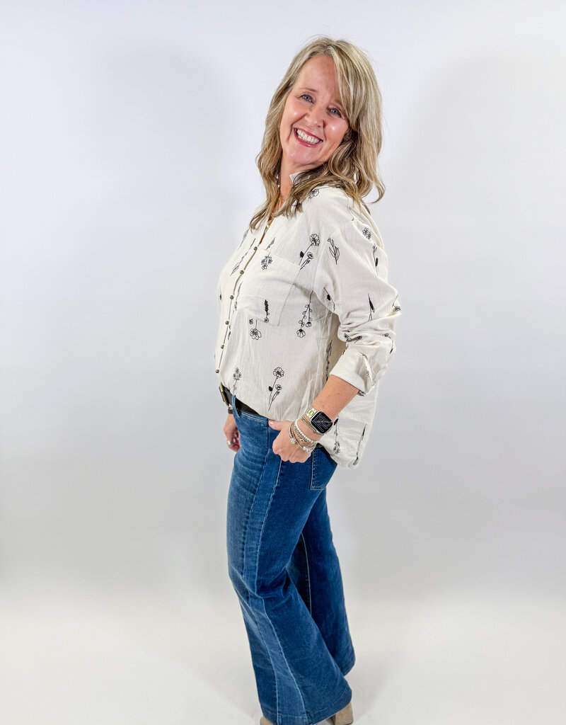 J.HOFFMAN'S Kairo Top- Cream