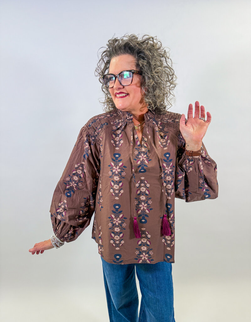 J.HOFFMAN'S Silvan Top- Brown