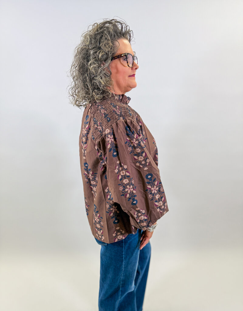 J.HOFFMAN'S Silvan Top- Brown