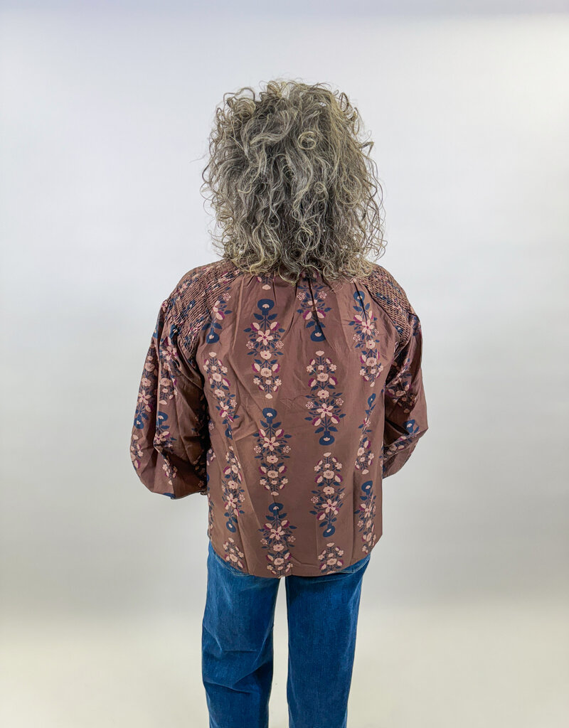 J.HOFFMAN'S Silvan Top- Brown