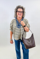 J.HOFFMAN'S Faye Top- Taupe