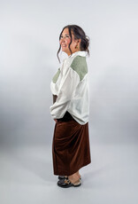 J.HOFFMAN'S Etta Khaki Top