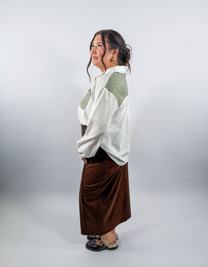 J.HOFFMAN'S Thalen Skirt- Brown