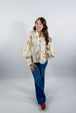 J.HOFFMAN'S Fenn Top= Ecru