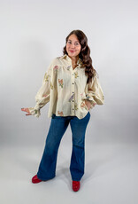 J.HOFFMAN'S Fenn Top= Ecru