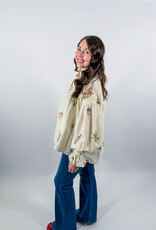 J.HOFFMAN'S Fenn Top= Ecru