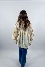 J.HOFFMAN'S Fenn Top= Ecru