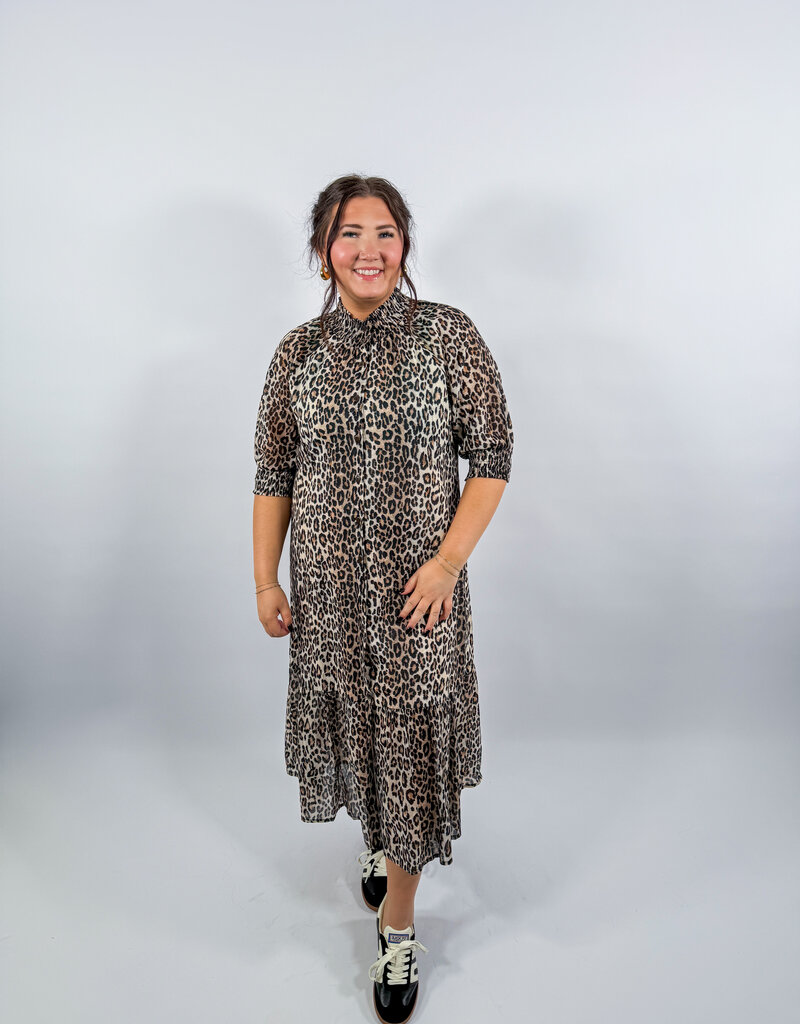 J.HOFFMAN'S Luiza Dress- Panthera