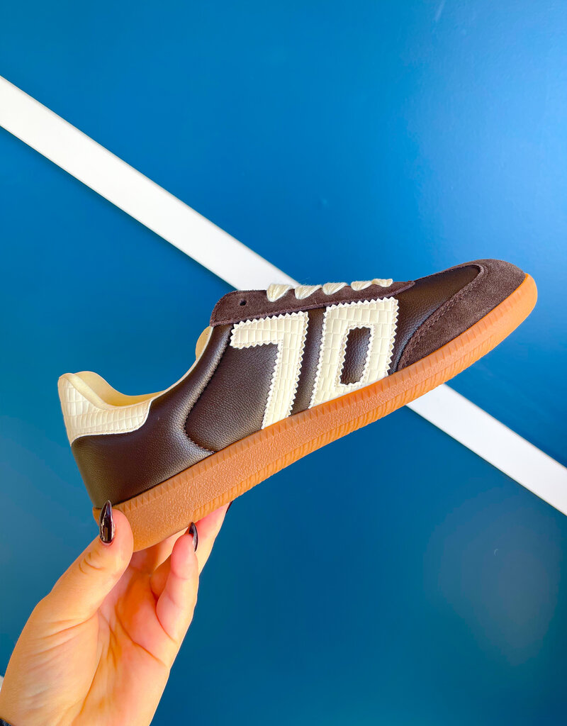 J.HOFFMAN'S Cloud NC Sneaker- Chocolate/ Milk