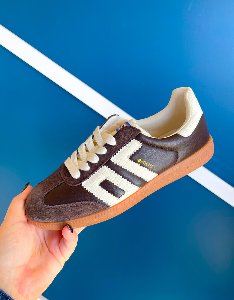 J.HOFFMAN'S Cloud NC Sneaker- Chocolate/ Milk