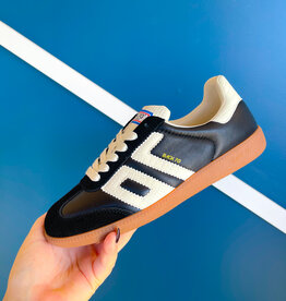 J.HOFFMAN'S CLoud NC Sneaker- Black/ Milk