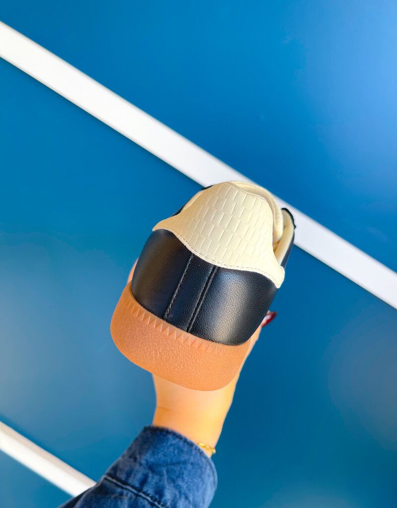 J.HOFFMAN'S CLoud NC Sneaker- Black/ Milk