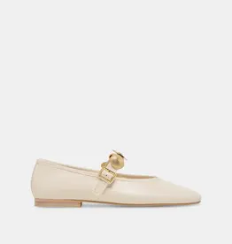 J.HOFFMAN'S Relan Ballet Flat- Off White