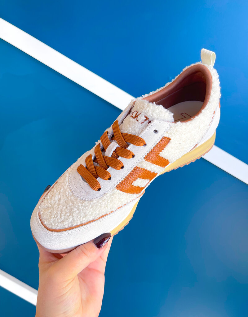 J.HOFFMAN'S Jogger FT- Milk Cuoio