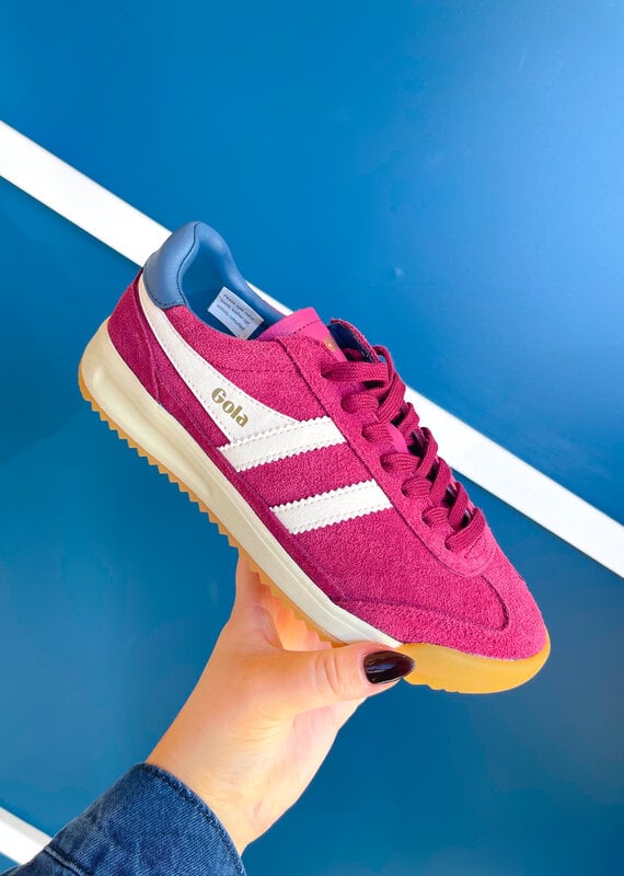 J.HOFFMAN'S Tornado 88 Trainer- Cerise/ Moonlight/ Off White