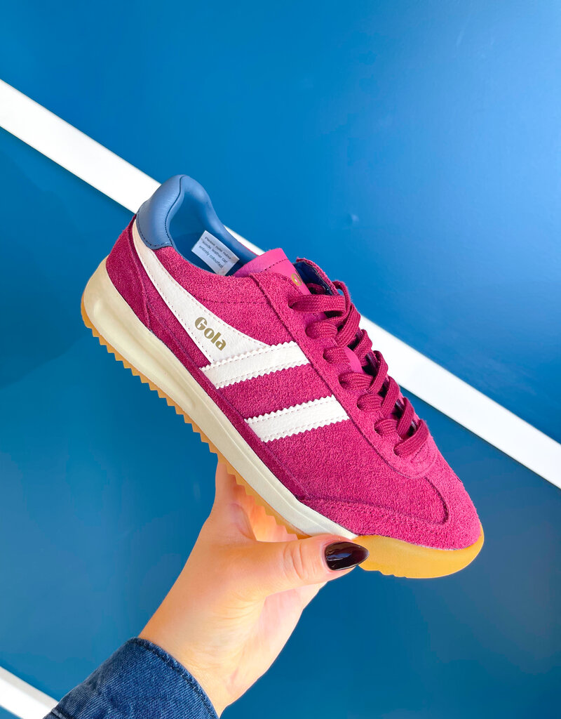J.HOFFMAN'S Tornado 88 Trainer- Cerise/ Moonlight/ Off White