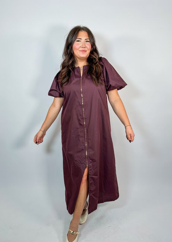 J.HOFFMAN'S Alara Dress- Chocolate