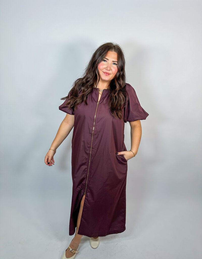 J.HOFFMAN'S Alara Dress- Chocolate