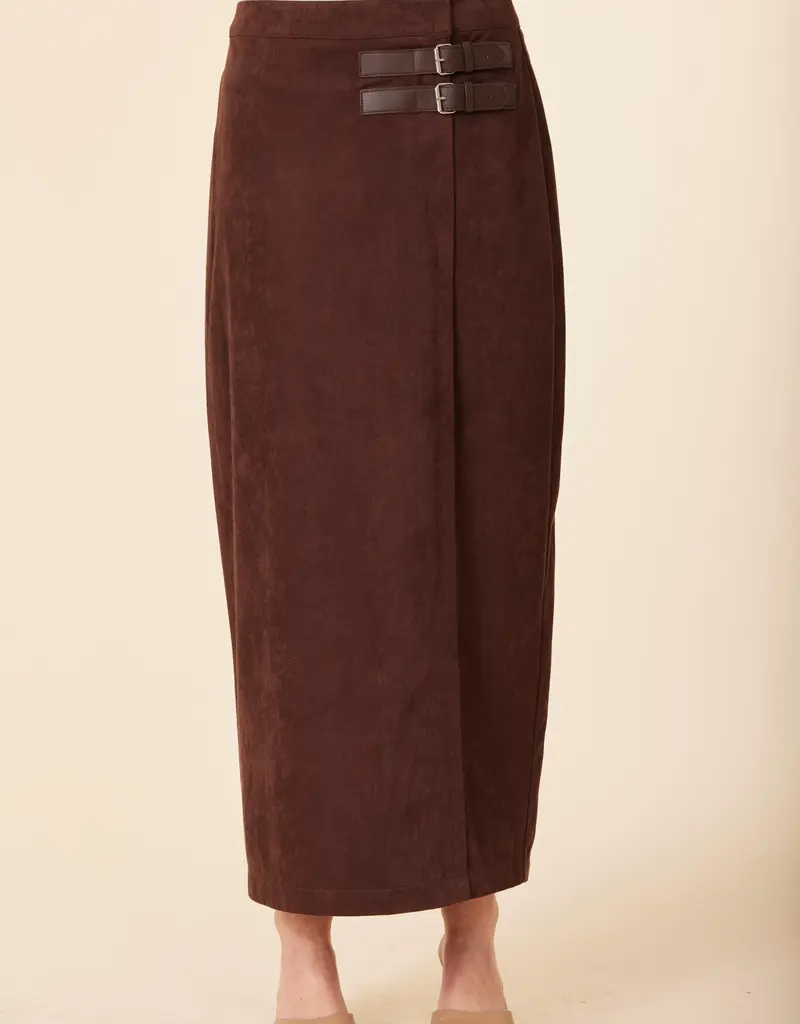 J.HOFFMAN'S Thalen Skirt- Brown