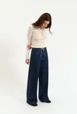 J.HOFFMAN'S Madison MidRise Wide Leg- Moonlight