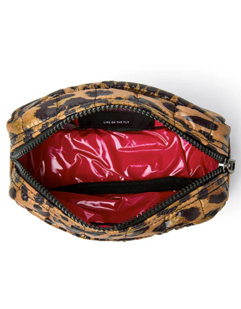 THINK ROYLN Touch Up Carry All Essentials- Leopard