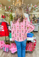 J.HOFFMAN'S Queen of Sparkles Scattered Nutcracker Top