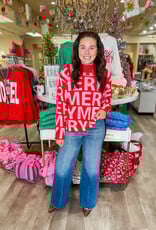 J.HOFFMAN'S Merriest Sweater- Red