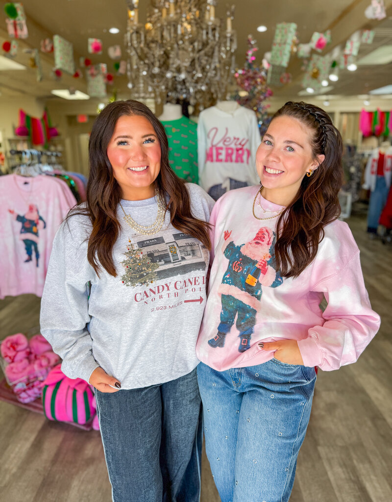 J.HOFFMAN'S Gina Santa Crewneck