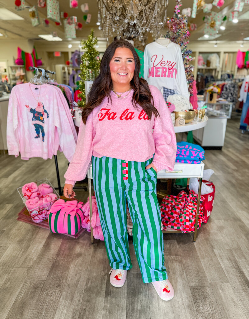 J.HOFFMAN'S Festive Stripe Boxer Pant