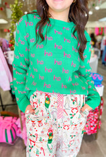 J.HOFFMAN'S Ho Ho Ho Sweater- Green