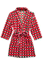 J.HOFFMAN'S Checkered Robe- Multi