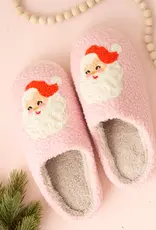 J.HOFFMAN'S Fuzzy Slippers- Santa