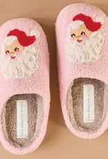 J.HOFFMAN'S Fuzzy Slippers- Santa