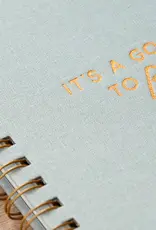 J.HOFFMAN'S Prayer Journal- Green Linen