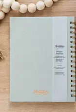 J.HOFFMAN'S Prayer Journal- Green Linen