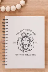 J.HOFFMAN'S Such A TIme As This Esther Lion Hardcover Journal